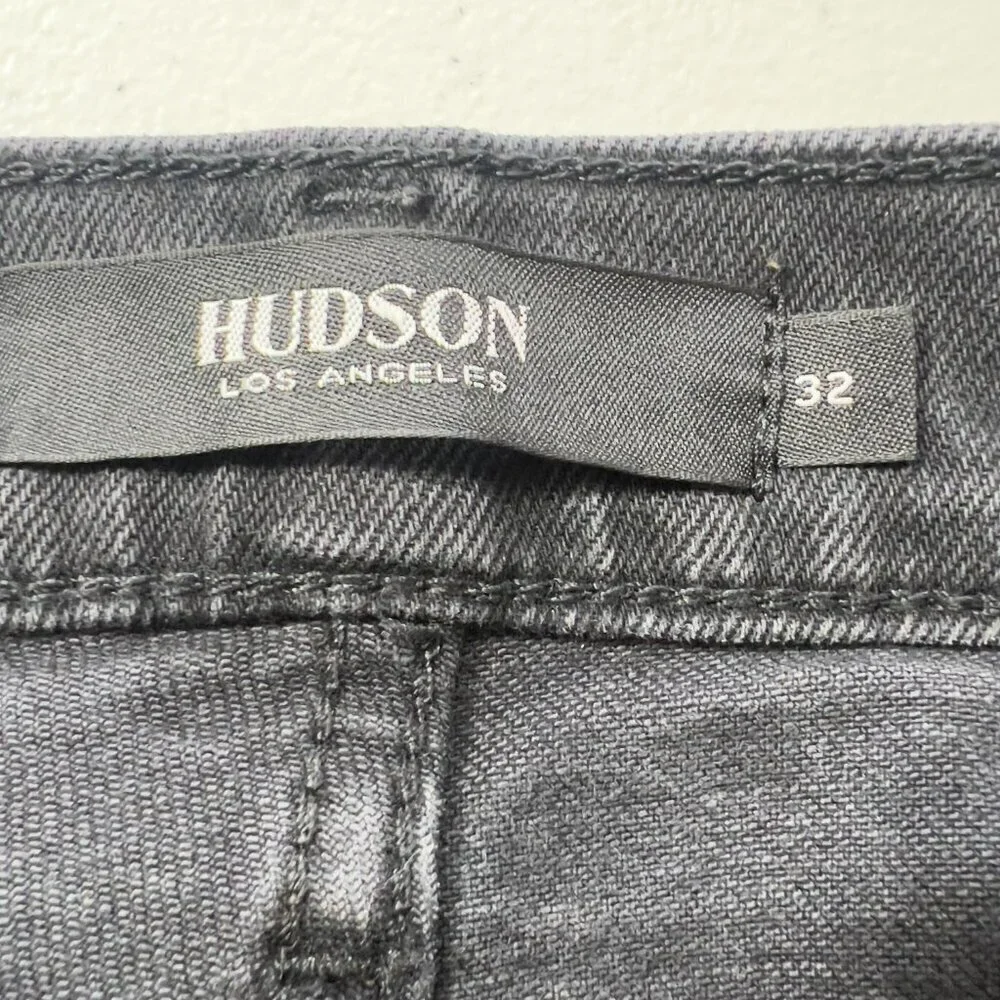 Hudson Jeans Los Angeles Elly Taper Black Denim Jeans Men’s Size 32